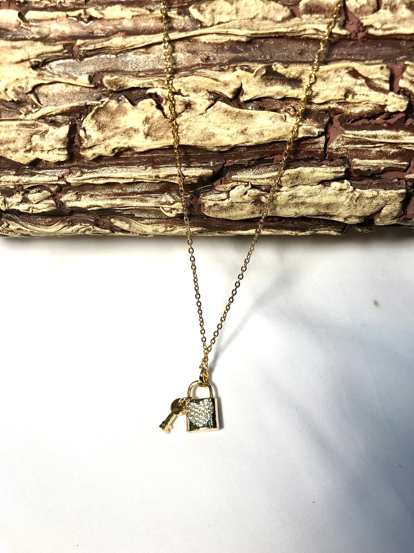 Lock & Key Locket – Stainless Steel
