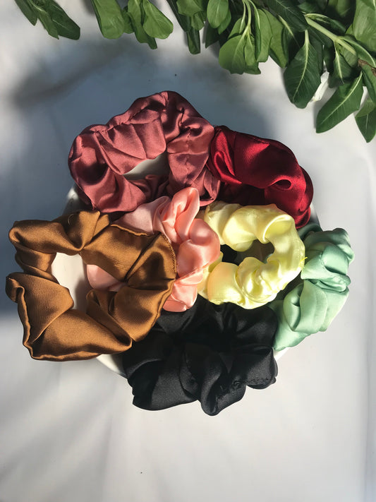 Silk Scrunchies
